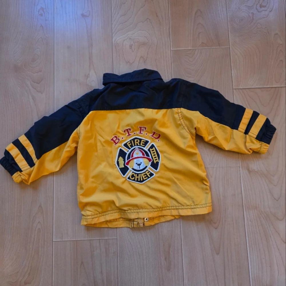 B.T. Kids Fire Chief fireman dog 2-piece set, jacket and long sleeved top